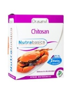 Chitosan 60 Capsulas Nutrabasicos Drasanvi