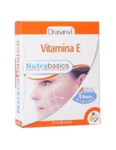 Vitamina E 30 Perlas Nutrabasicos Drasanvi