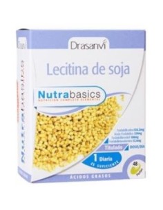 Lecitina Soja 1200Mg Bote 48 Perlas Nutrabasicos Drasanvi