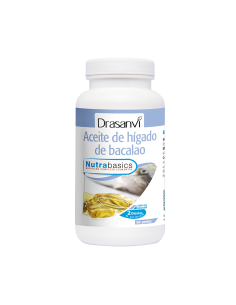 Higado Bacalao Bote 90 Perlas Nutrabasicos Drasanvi