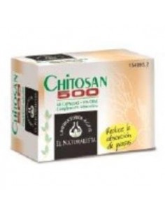 Chitosan 500Miligramos 60 Cápsulas  El Naturalista