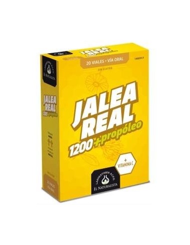 Jalea Real Adultos Con Propoleo 20 Viales El Naturalista