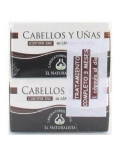 Cabello Y Uñas Pack Ahorro 2X48 Cápsulas  El Naturalista
