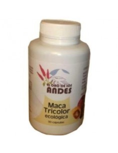 Maca Tricolor 700Mg. 90 capsulas Eco de El Oro De Los Andes