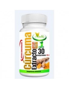 Curcuma Extracto 30 Comprimidos El Valle