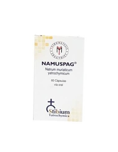Namuspag Natrum Muriaticum 60 Cápsulas  Heliosar