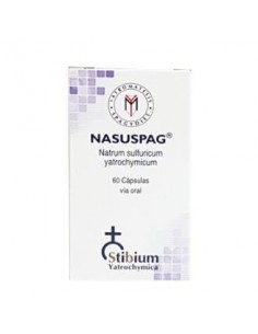 Nasuspag Natrum Sulfuricum 60 Cápsulas  Heliosar