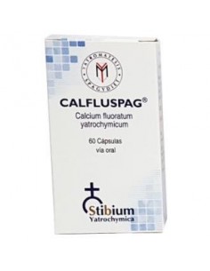 Calfluspag Calcium Fluoratum 60 Cápsulas  Heliosar