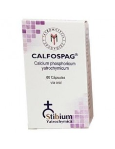 Calfospag Calcium Phosphoricum 60 Cápsulas  Heliosar