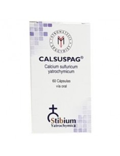 Calsuspag Calcium Sulfuricum 60 Cápsulas  Heliosar