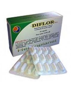 Diflor Plus 11,04 G, 24 Cápsulas de Herboplanet