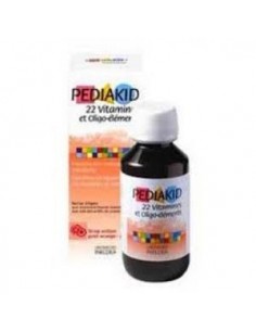 Pediakid 22 Vitaminas-Oligoelementos Jarabe 125 Mililitros Ineldea