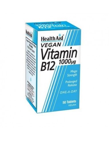 Vitamina B12 1.000 Mg 50 Comp De Health Aid