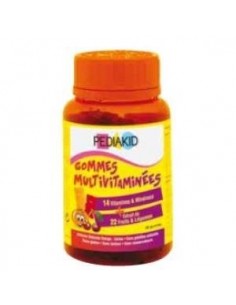 Pediakid Gominolas Multivitaminadas 60Gominolas Ineldea