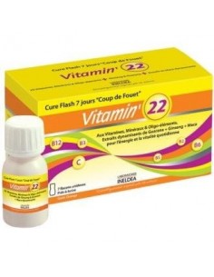 Vitamin 22 Tratamiento Choque 7 AmpollasBeb. Ineldea