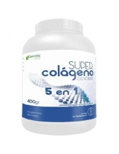 Super Colageno 5 En 1 400 Gramos Genomix Science & Health Sbd