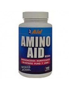 Amino Aid Bcaa (Aminoacidos Ramificados) 100 Comprimidos Just Aid