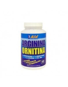Arginina+Ornitina (Aminoacidos) 100 Comprimidos Just Aid