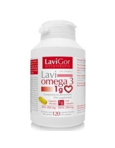 Laviomega 3 1 Gramos 120 Perlas Lavigor