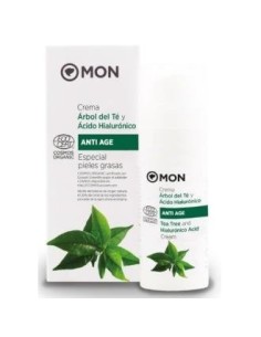 Crema Facial Arbol Del Te Y Ac. Hialur. 50Ml. Bio de Mondeco
