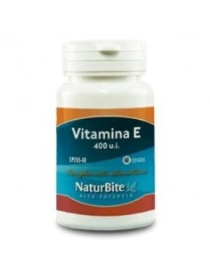 Vitamina E 400Ui Natural 60Cap. de Naturbite