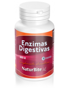 Enzimas Digestivas 60 Comprimidos Naturbite