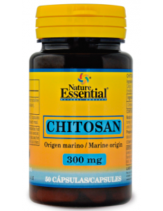 Chitosán 300 mg. 50 cápsulas de Nature Essential