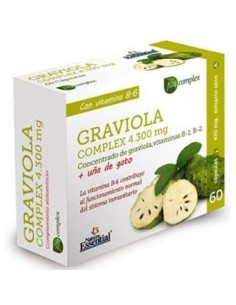 Graviola (complex) 4300 mg. 60 capsulas. de Nature Essential