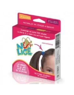 No Lice Coletero Anti-Piojos Rosa/Azul 4Ud. de No Lice