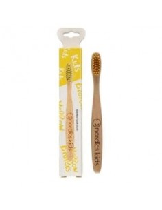 Cepillo Dental Bambu Niños - Amarillo Nordics Oral Care