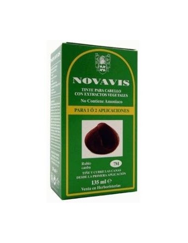 Tinte Novavis 7M Rubio Caoba 120 Mililitros Novavis