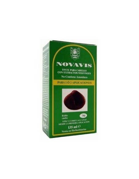 Tinte Novavis 7M Rubio Caoba 120 Mililitros Novavis