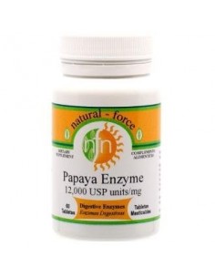 Papaya Enzimas 60 Comprimidos Mast. de Nutri-Force