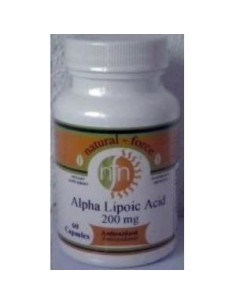 Acido Alfa Lipoico 200Mg. 60Cap. de Nutri-Force