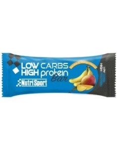 Low Carbs High Protein Banana-Mango 16Barritas Nutrisport