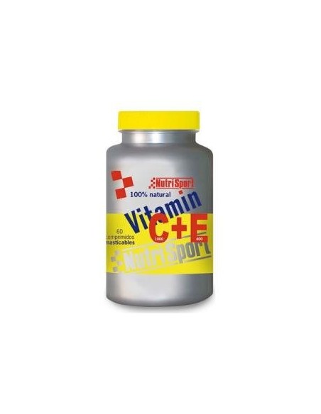 Vitamina C+E Masticable 60Comp. Nutrisport