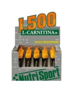 L Carnitina 1500 Fresa 20Amp Nutrisport