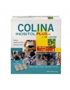 Colina Inositol Plus + Te Verde 120Comp. Nutrisport
