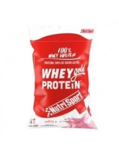 Whey Gold Protein Fresa Bolsa 2Kg. Nutrisport