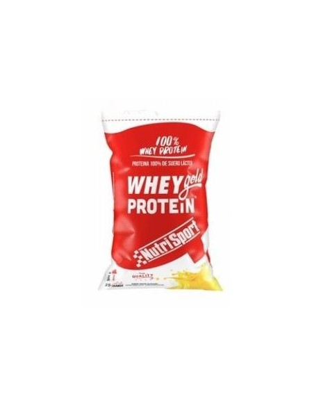 Whey Gold Protein Platano Bolsa 500Gr. Nutrisport