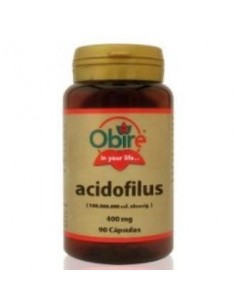 Acidofilus 400 mg. 90 capsulas de Obire