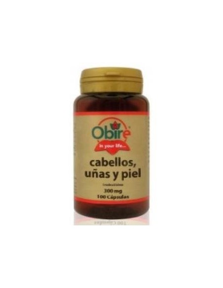 Cabellos y uñas 225 mg. 100 capsulas de Obire