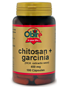 Chitosan Y Garcinia 100 capsulas de Obire