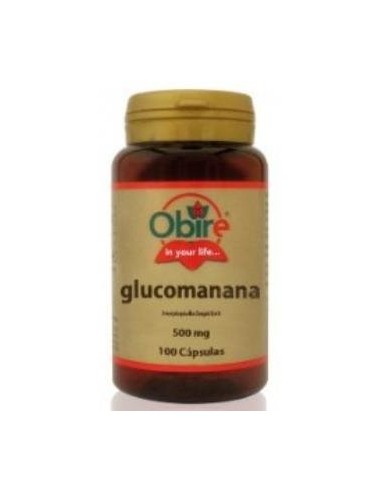 Glucomanana 500 mg. 100 capsulas de Obire
