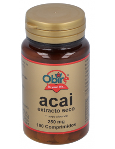 Acai 1000 mg. (ext. seco 250 mg.) 100 comprimidos de Obire