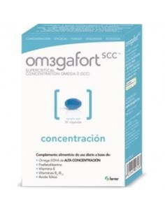 Omegafort Concentracion 30 Cápsulas  Omegafort