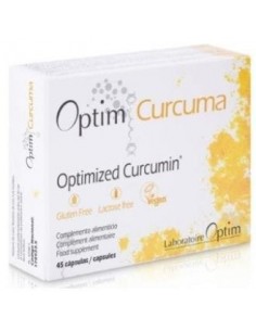 Optim Curcuma 45 Cápsulas  Optim Laboratoire