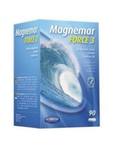 Magnemar Fuerza 3 Magnesio 90 Cápsulas  Ortho Nat