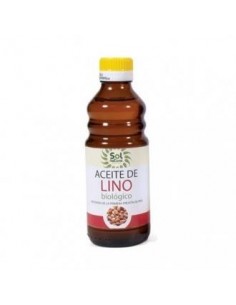 Aceite De Lino Bio Pequeño 250 Mililitros Sol Natural