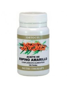 Espino Amarillo 500Miligramos 100 Perlas Ortocel Nutri-Therapy